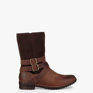 Ugg Lorna Women All-Weather Boots Brown (4539CNIYB)